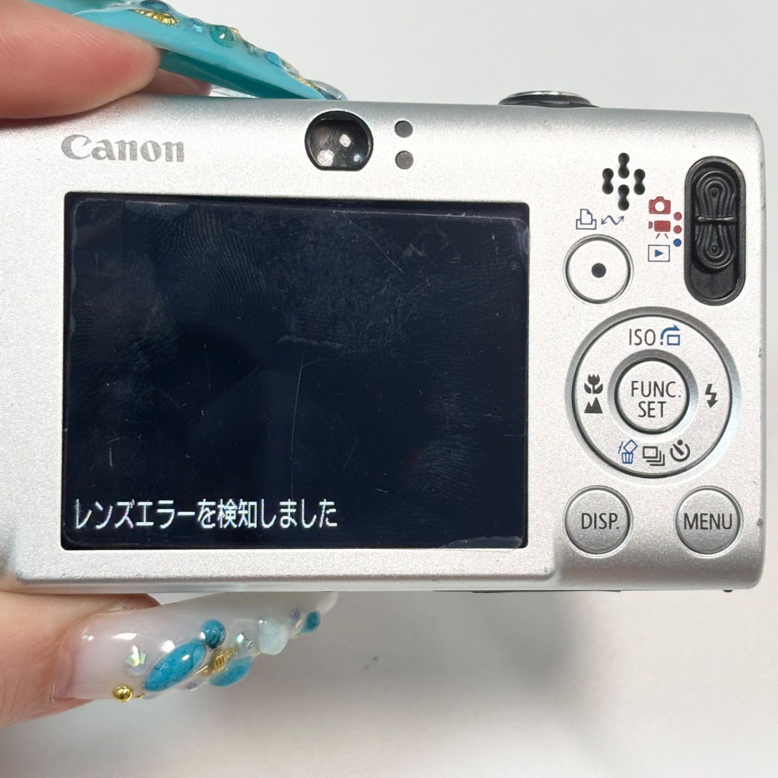 送料無料】【ジャンク品扱い】Canon/キヤノン/IXY DIGITAL 20IS 