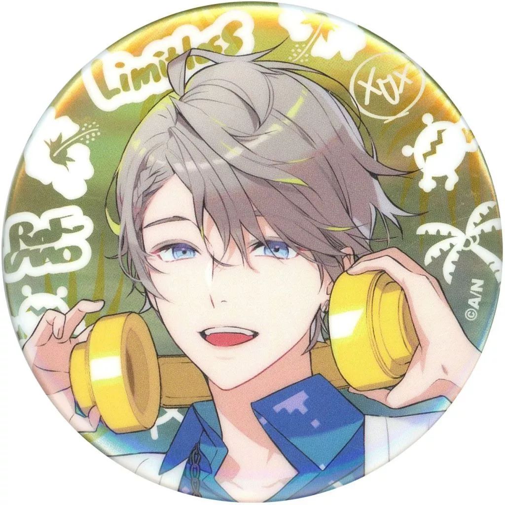 甲斐田晴 ROF-MAO 2nd LIVE ホログラム 缶バッジ ROF-MAO 2nd LIVE】ホログラム缶バッジ｜にじさんじオフィシャル