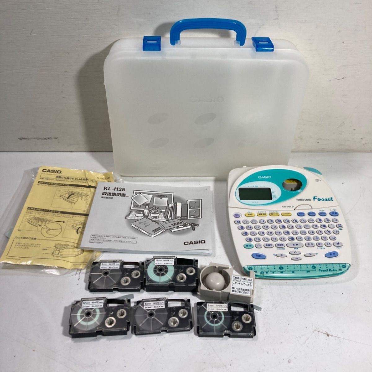☆ お値下げ！ CASIO カシオ ネームランド Fosset ラベル