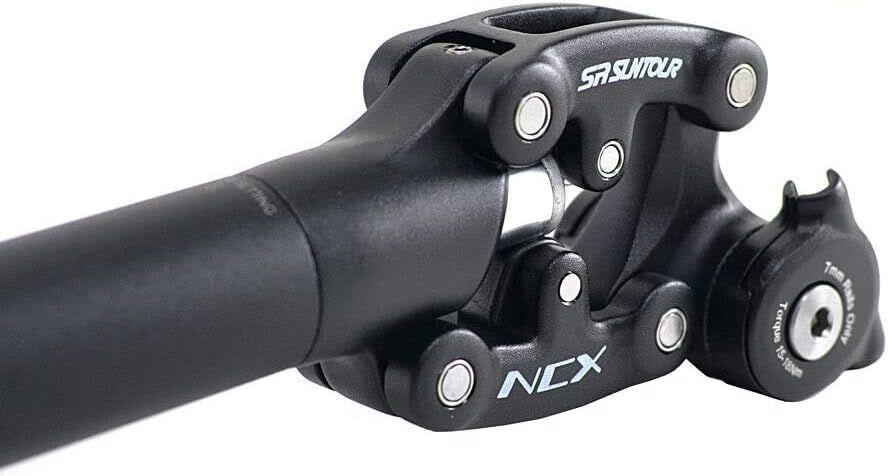 SR SUNTOUR NCX サスペンションシートポスト ブラック エスアールサン