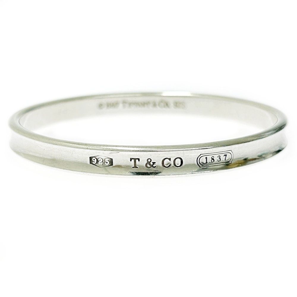 T&CO シルバー925 バングル 1837刻印 楽天市場】Tiffany&Co. ティファニー メンズ1837刻印シンプル