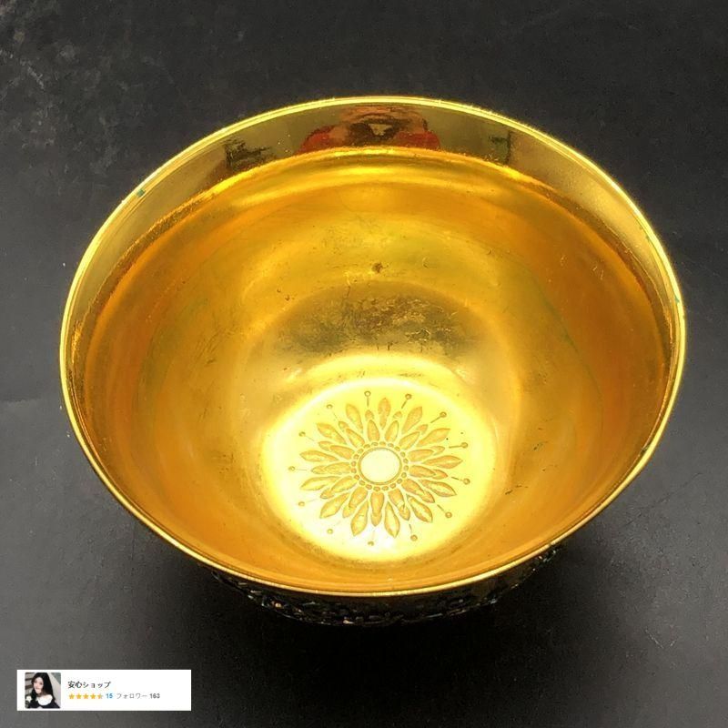 清乾隆吉祥八宝碗 景泰藍銅碗 装飾品 現代工芸品 美術品 置物