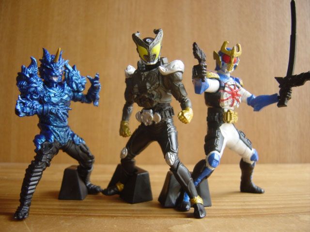 ♯Ehe21DC仮面ライダーキバアクションポーズ全6種 ♯Ehe21DC仮面ライダーキバアクションポーズ全6種の通販 by