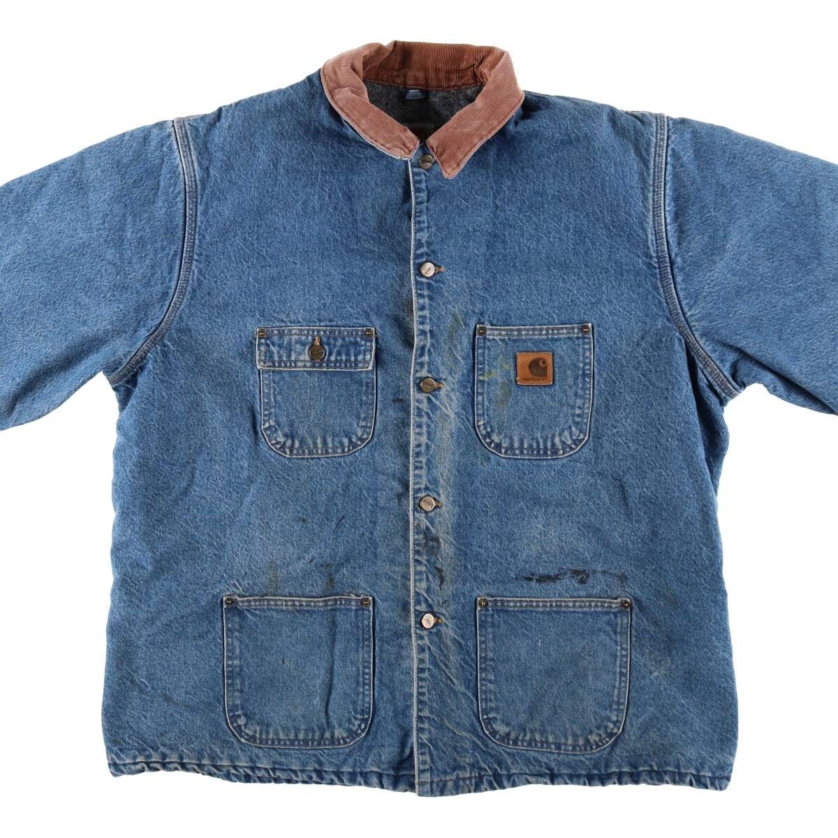古着 カーハート Carhartt ミシガンチョアコート デニムカバーオール