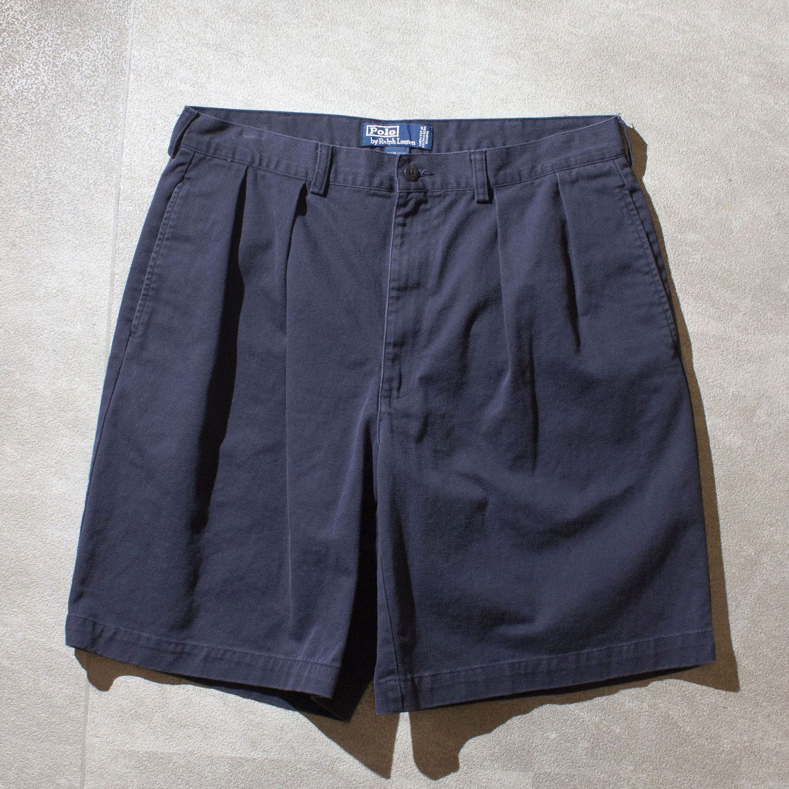 パンツ Polo Ralph Lauren 2Tuck Chino Shorts 90's Polo by Ralph Lauren 2 tuck chino shorts 