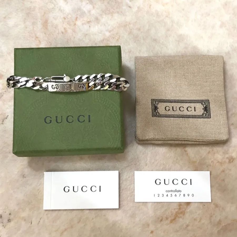 グッチ シルバー ゴーストブレスレット GUCCI ゴースト シルバーブレスレット