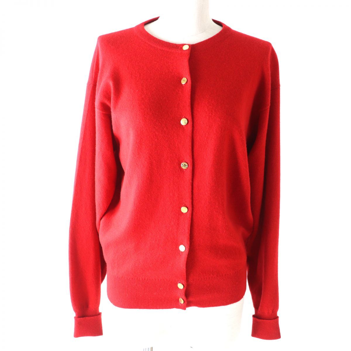 マルジェラ期⭐️美品⭐️エルメスアンサンブル セリエボタン ニット 赤