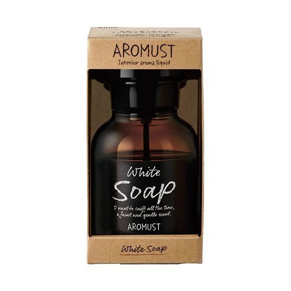 （まとめ） 晴香堂 アロマストリキッド ホワイトソープ 210ml 1本 【×5セット】