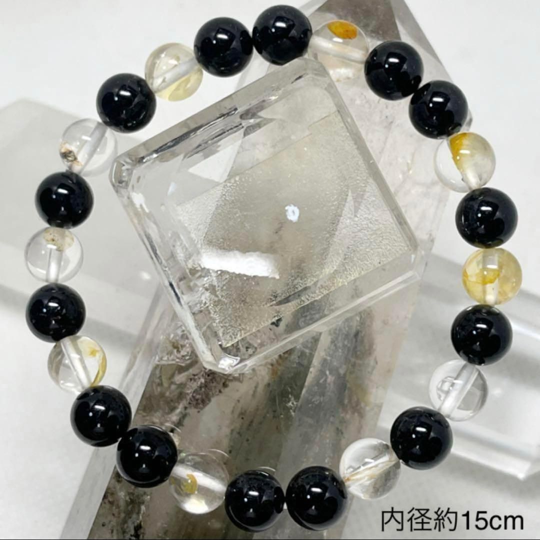 ライモナイト 販売 ルチルクオーツ パワーストーンブレスレット 内径約