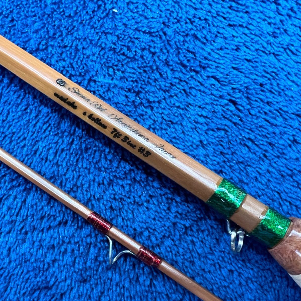 最新作 SHIMA ROD バンブーロッド7ft3inc 2pc＃3 フルビルドバンブー 