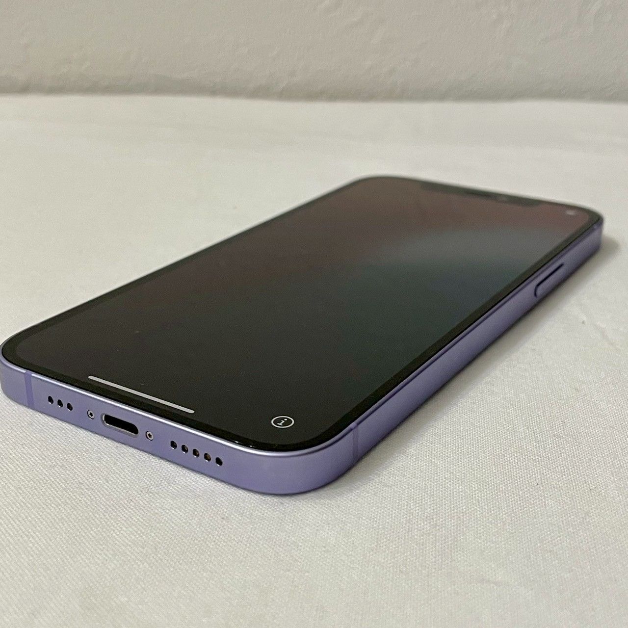iPhone 12 美品 パープル ★128GB ( 新品バッテリー ) 美品】iPhone/12/パープル/128GB/本体のみ/バッテリー77%/No
