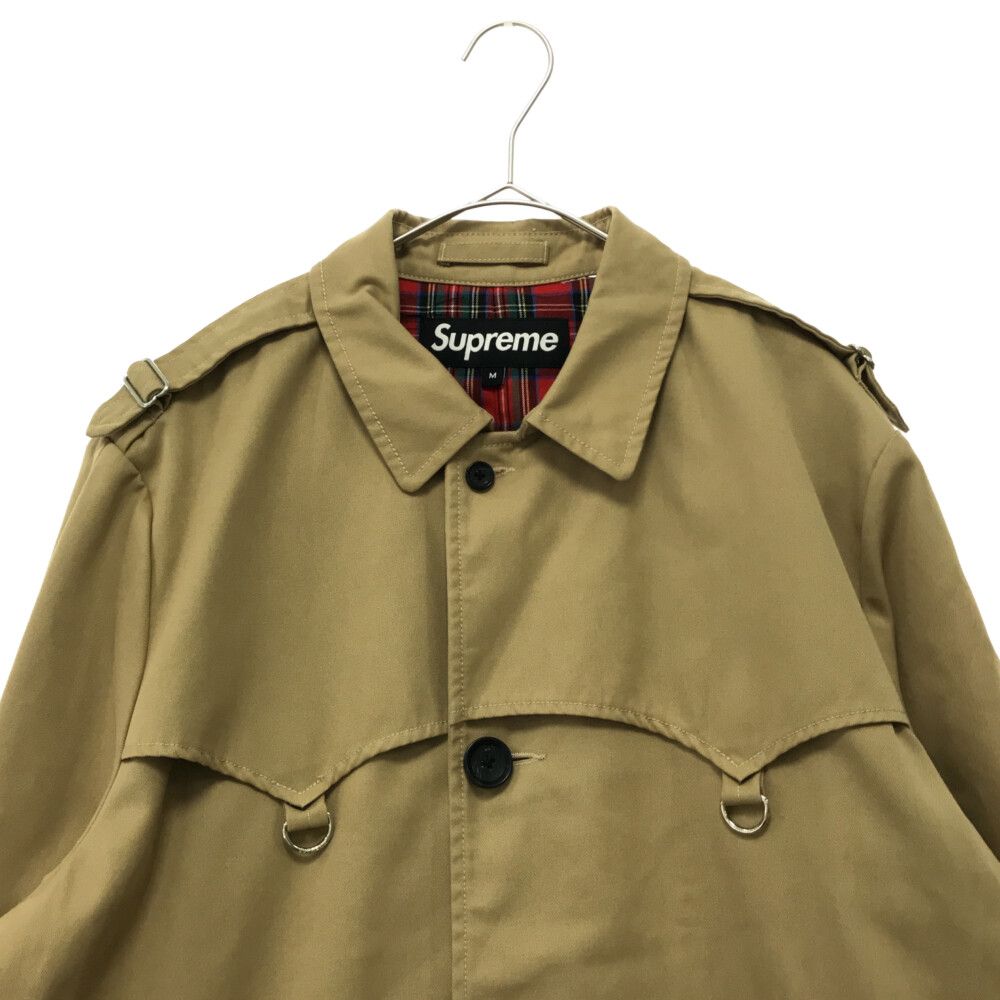 SUPREME (シュプリーム) 19SS D-Ring Trench Coat Dリングトレンチコート タン - メルカリ