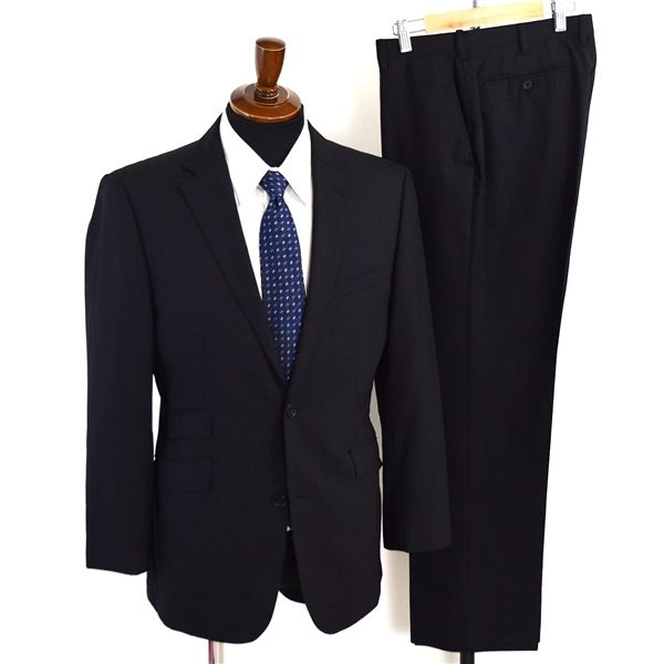 美品 グリーンレーベルリラクシング REDA スリーピーススーツ 46