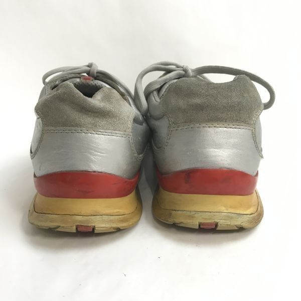 イタリア製☆PRADA/プラダ☆レザースニーカー/靴/メンズシューズ【UK8