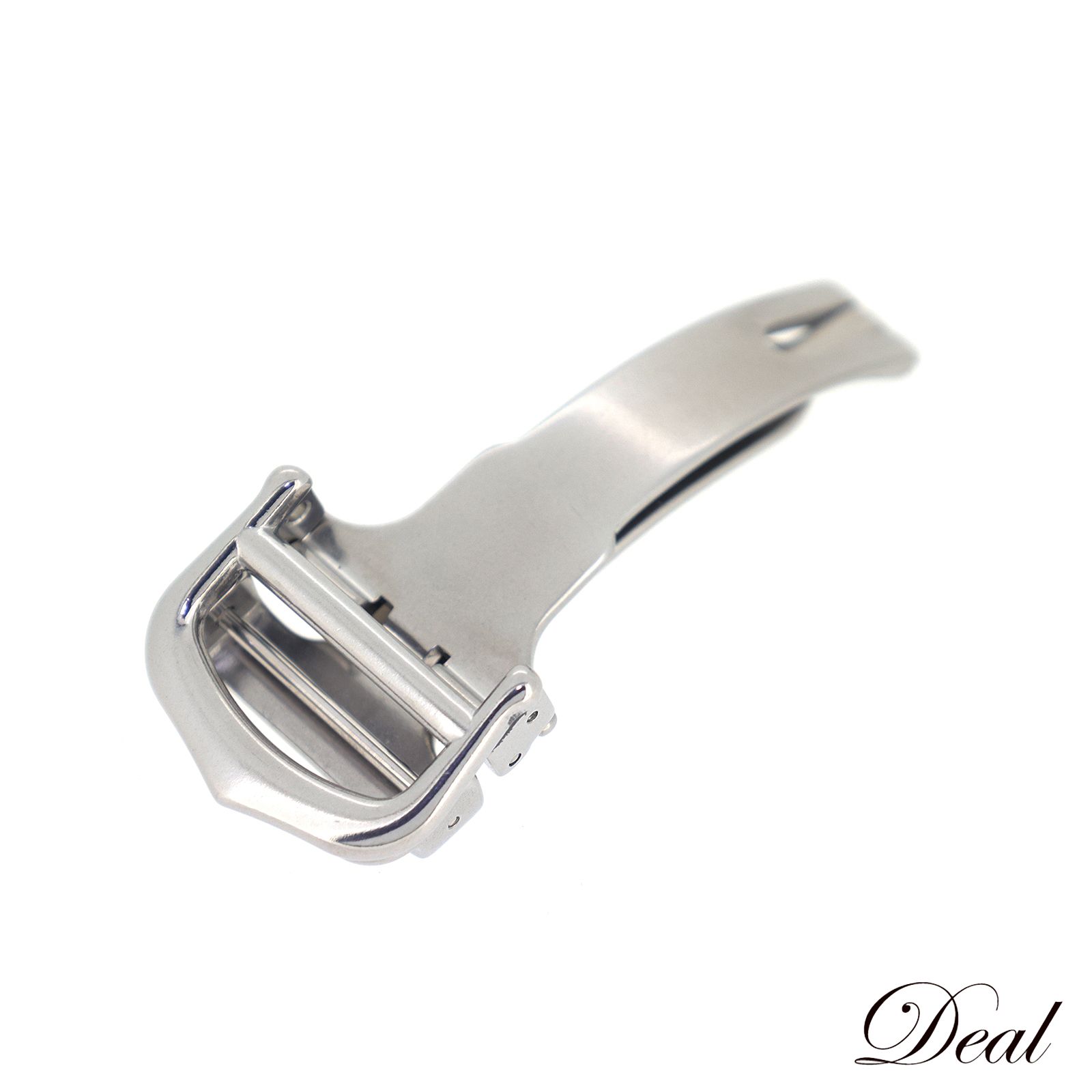 2 カルティエ　純正 バックル　SS 18mm カルティエ 純正 Dバックル 18mm メンズ 時計バックル - メルカリ