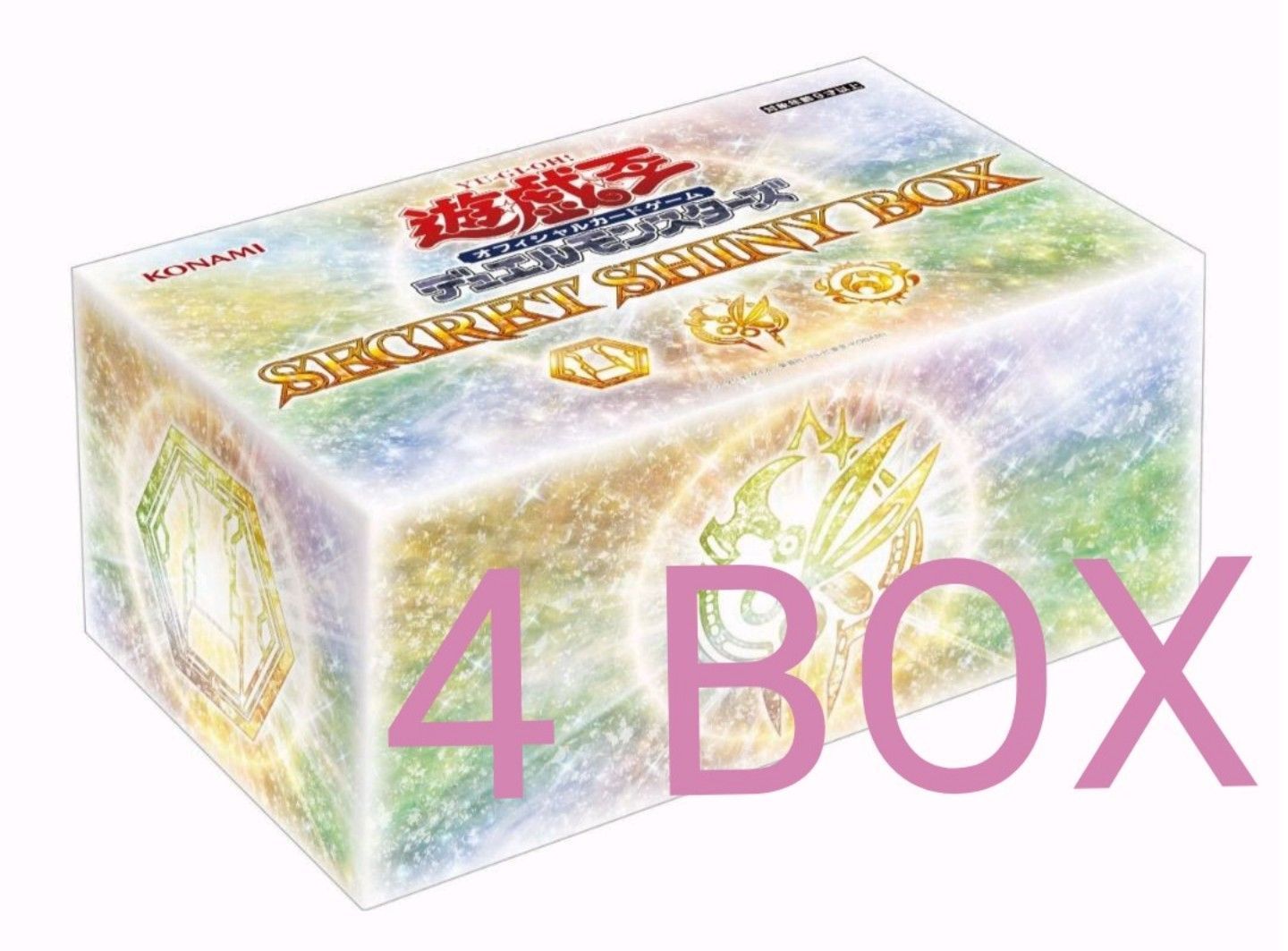 新品未開封 遊戯王カード SECRET SHINY BOX 4BOXエンタメ/ホビー - Box 