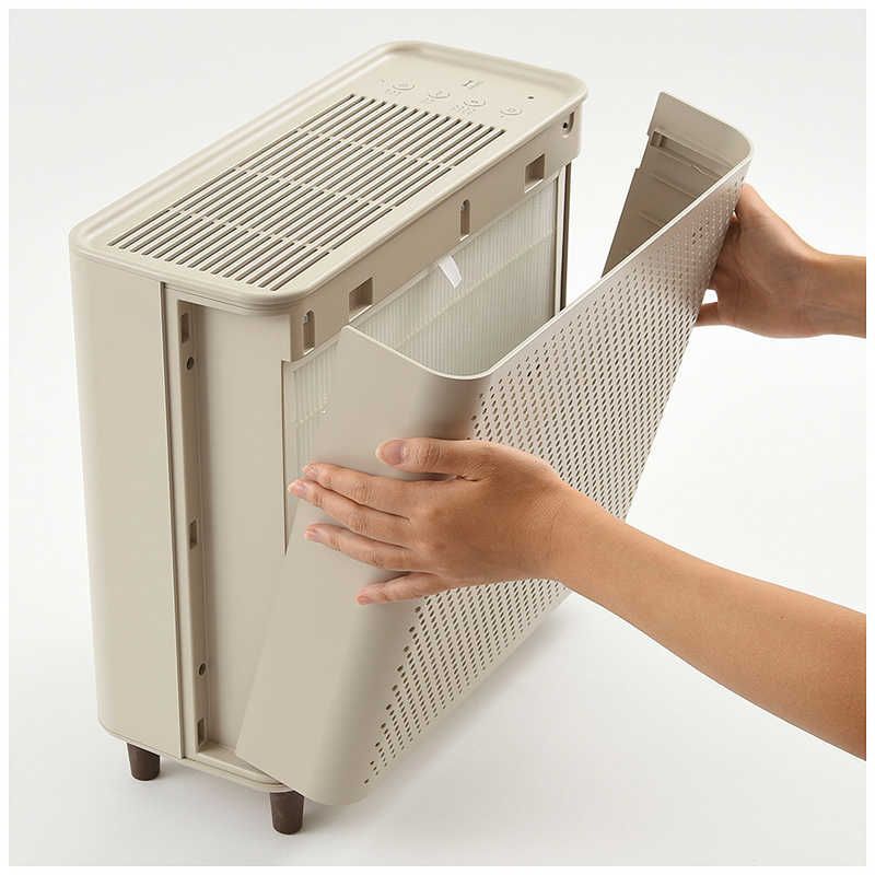 未開梱 BRUNO ブルーノ コンパクトフロア空気清浄機 適用畳数 15畳 PM2.5対応 BOE081-GRG WWW_NOITHATQUANGTHANH_NET