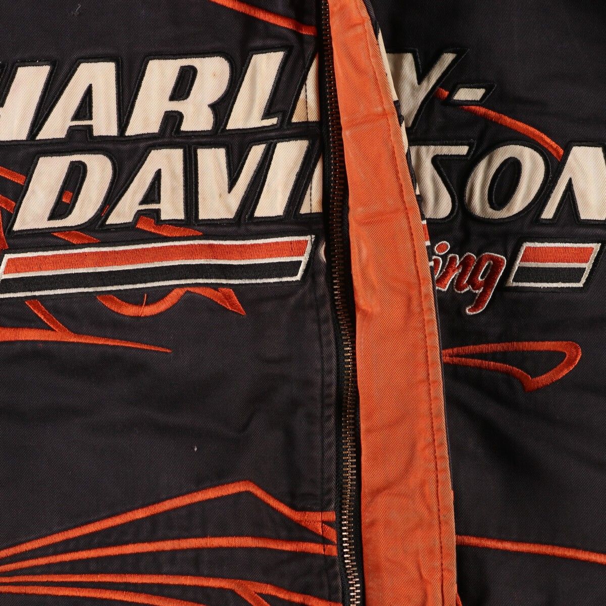 Harley-Davidson　ハーレーダビッドソン　レーシングジャケット　L HARLEY-DAVIDSON 純正（ハーレーダビッドソン）メンズ Start