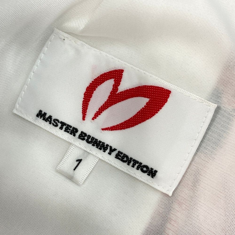 サイズ：1 MASTER BUNNY EDITION マスターバニーエディション  インナー付きスカート フラワー柄 グレー系 [240001168474] ゴルフウェア レディース ストスト MASTER BUNNY EDITION マスターバニーエディション インナー付き