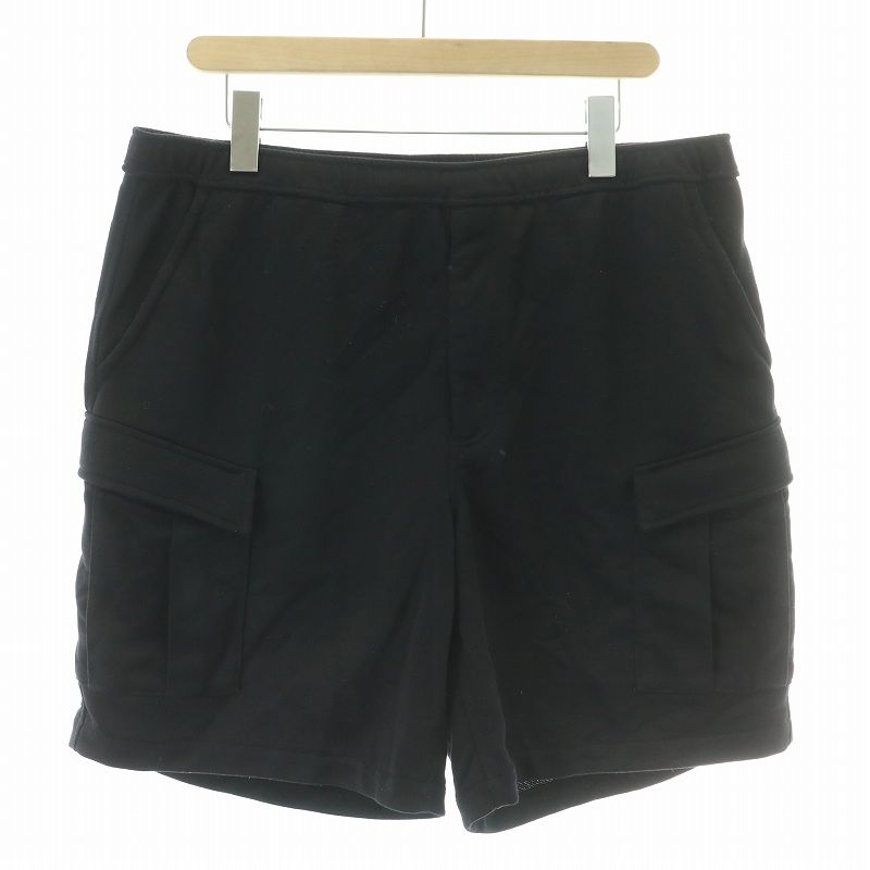 ダイワ ピアサーティナイン DAIWA PIER39 TECH SWEAT 6POCKET SHORTS テックスウェット6ポケットショートパンツ  ハーフパンツ イージーパンツ カーゴ ウエストゴム L 黒 ブラック BP-58023 /BB