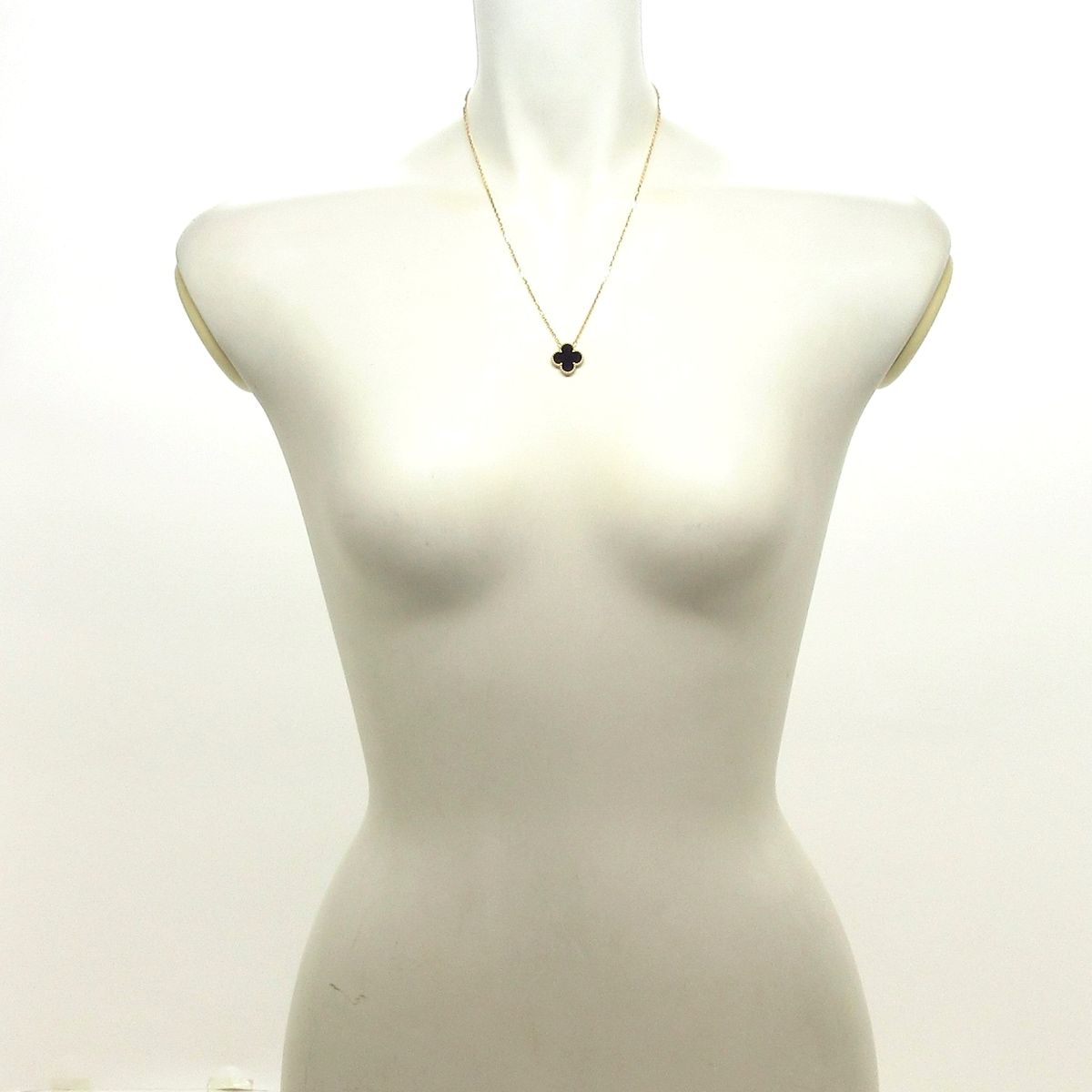 VanCleef - Arpels ヴァンクリーフ-アーペル ネックレス ヴィンテージアルハンブラ VCARA45800 K18YG×オニキス