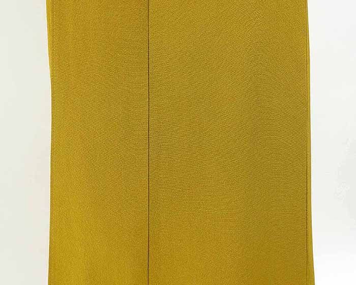 色無地 正絹 染色作家 二代目清次郎作 身丈156cm 裄丈62.5cm 色無地 四