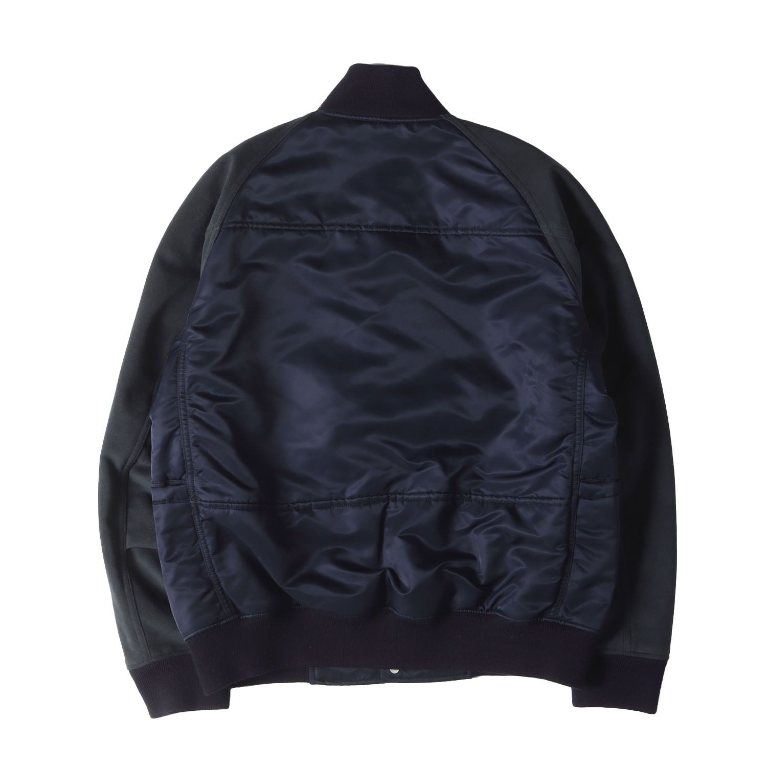 NONNATIVE ジャケット サイズ:0 袖ウルトラスウェード ボンバージャケット (EDUCATOR PUFF BLOUSON NYLON  TWILL WITH POLY ULTRASUEDE) ネイビー アウター ブルゾン【メンズ】 - メルカリ