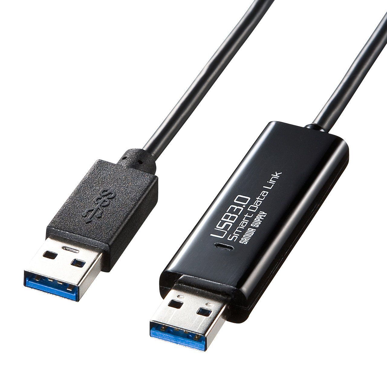 サンワサプライ ドラッグ-ドロップ対応USB3.0リンクケーブル Mac|Windows対応 KB-USB-LINK4 Mac|Windows対応 USB3.0