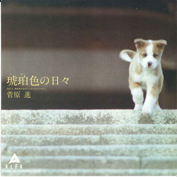 7” Shin Sugawara Kohakuiro no Hibi ALR734 ALFA Japan /00080