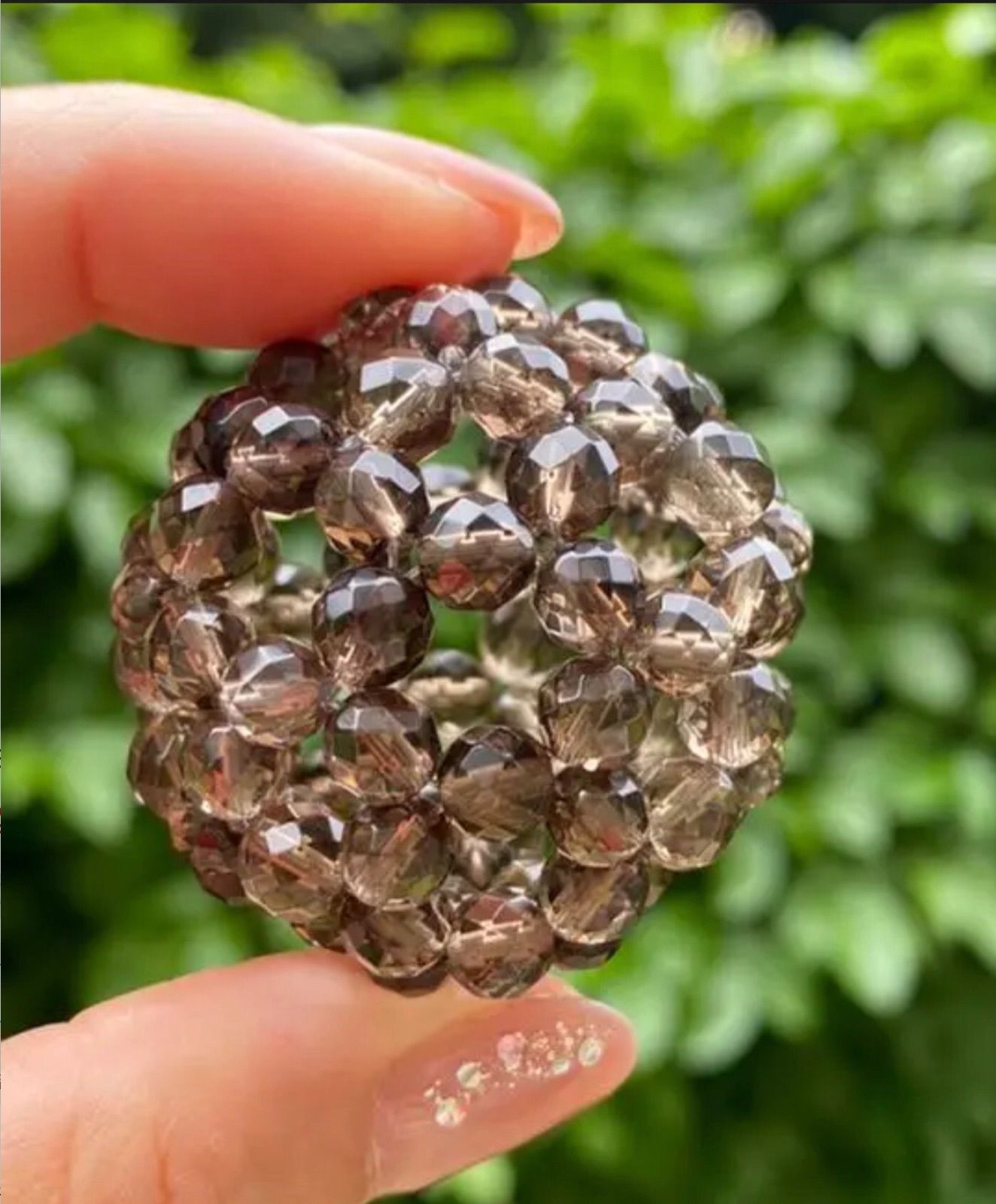 神聖幾何学フラーレン水晶 6mm水晶 宇宙エネルギー 浄化 引き寄せ 6mm