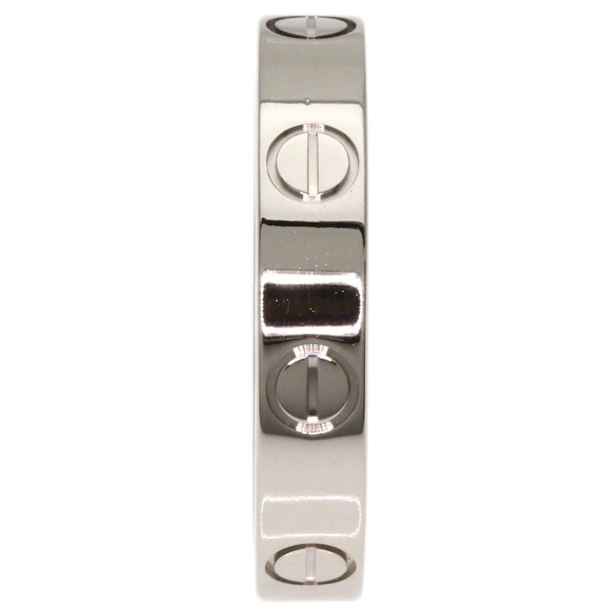 CARTIER カルティエ ミニ ラブリング 51 リング 指輪 K18WG レディース FORTGASGNV_COM_BR