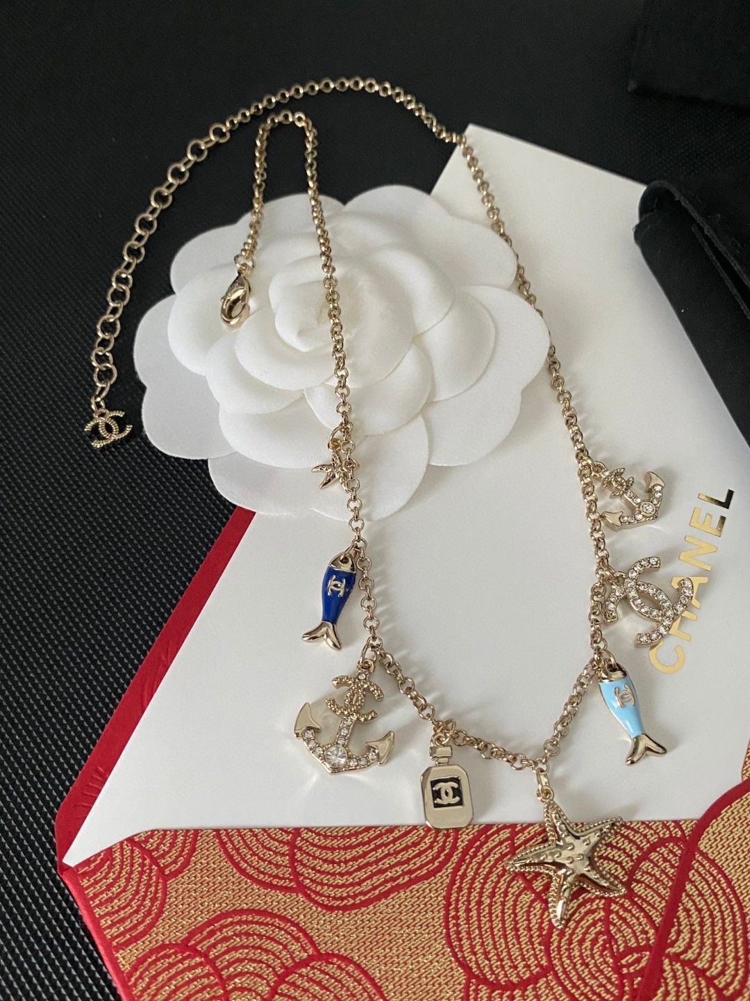 【週末セール】CHANEL(シャネル) ヴィンテージ ネックレス CHANEL シャネル 香水 ヴィンテージ ネックレス - メルカリ