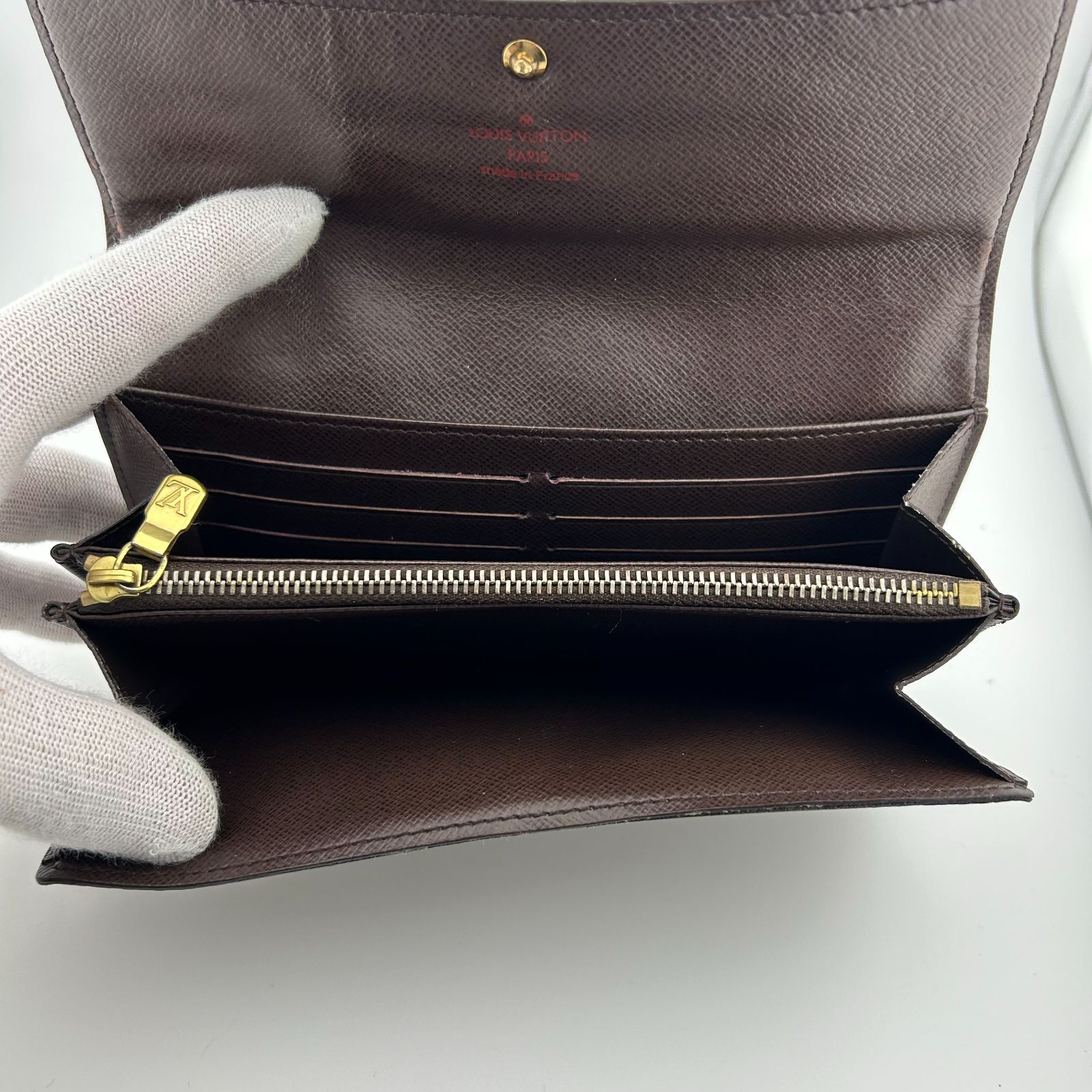 ★美品★　ルイヴィトン　ダミエ　新型　ポルトフォイユ　サラ　長財布 楽天市場】【10%OFF】 ルイヴィトン 長財布 ポルトフォイユ サラ