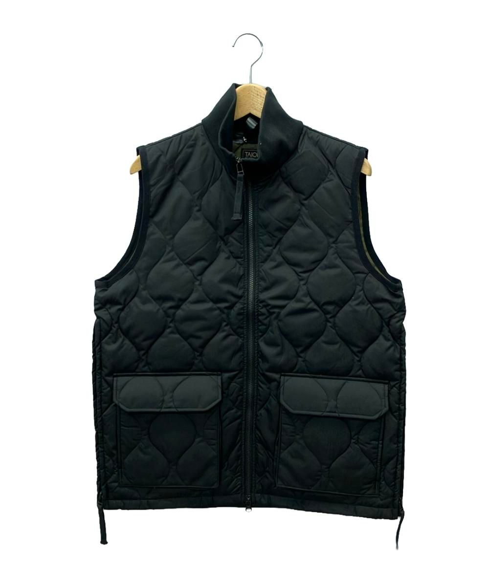 美品 タイオン キルティングベスト メンズ SIZE M (M) TAION