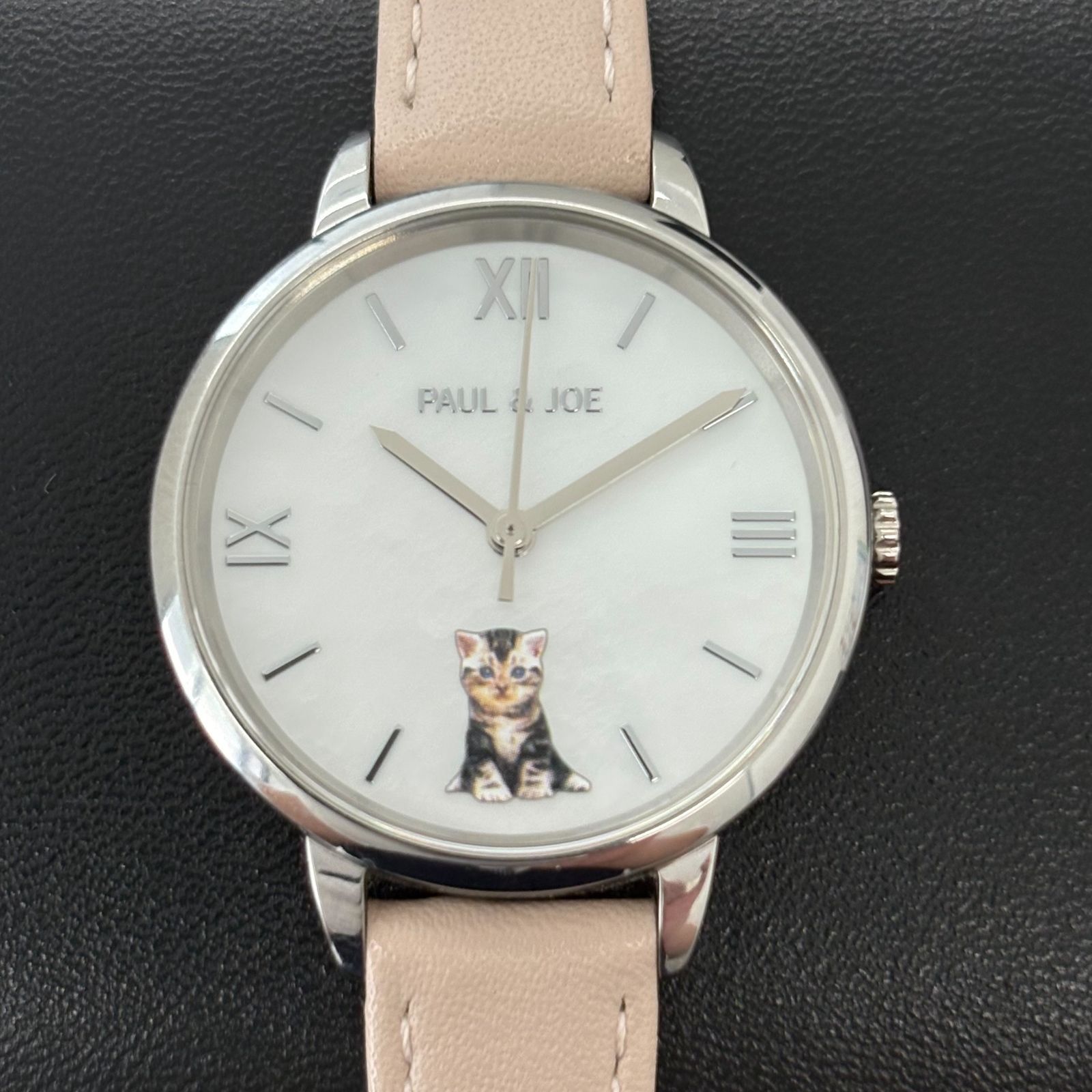 PAUL＆JOE ヌネット 腕時計 限定品 レア ポール ＆ ジョー新作腕時計、ハート柄ブルーダイヤルに
