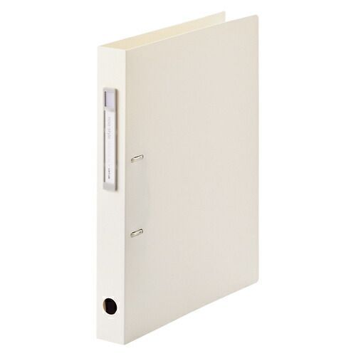 リヒトラブ ｎｏｉｅ−ｓｔｙｌｅ　Ｄ型リングファイル〈ツイストリング〉 F-7684-0 ホワイト 1冊