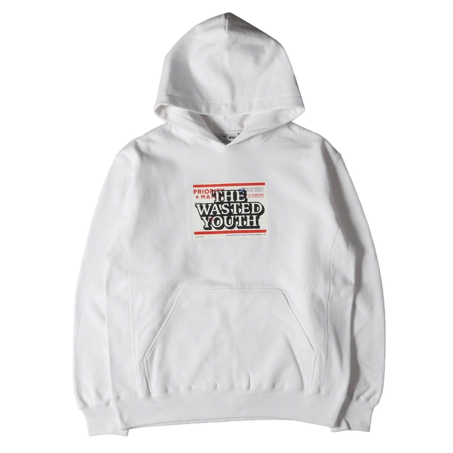 カラー黒白正規品 S Wasted Youth 美品 パーカー S - トップス