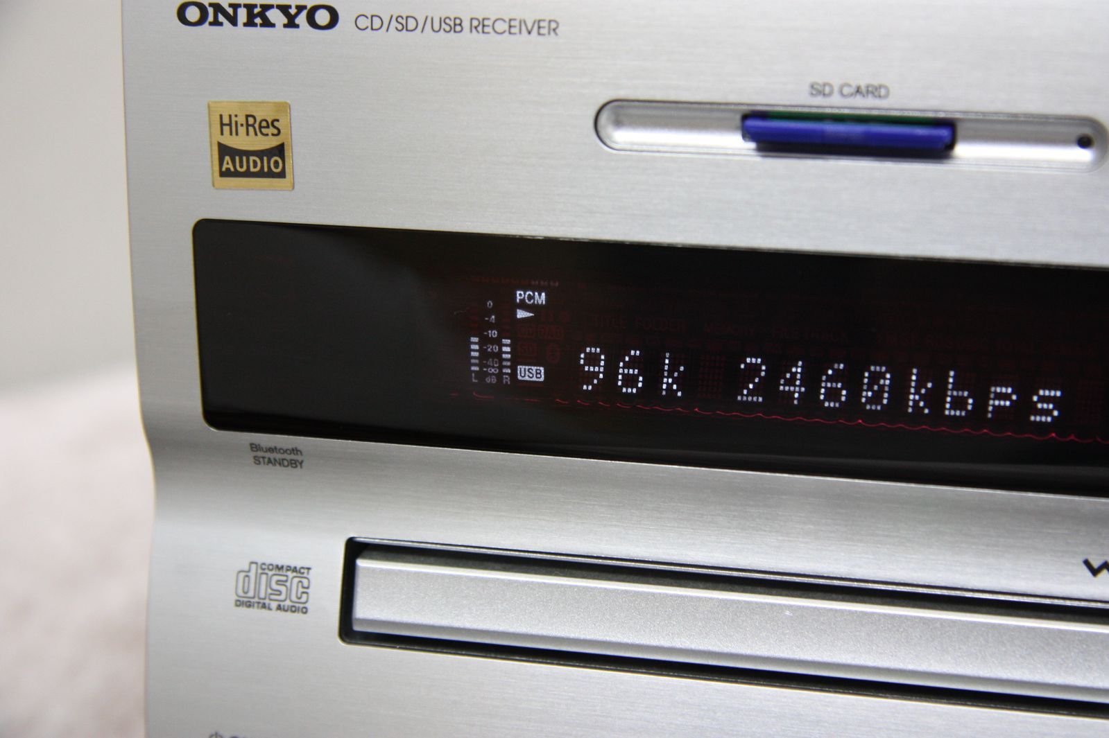 ONKYO ハイレゾ対応Bluetooth搭載 レシーバーNFR-7TX X-NFR7TX(D)｜ONKYO Bluetooth/ CD/SD/USB/ハイレゾ対応