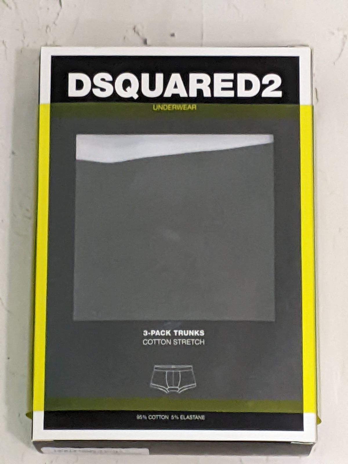 DSQUARED2 ボクサーパンツ3枚セット DSQUARED2 ディースクエアード ボクサーパンツ3枚セット 黒 全3