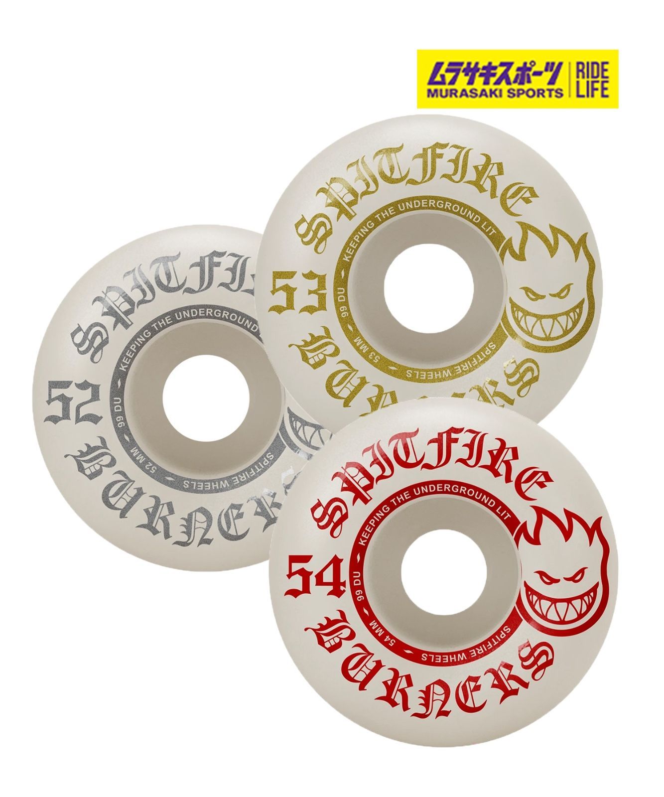 Spitfire Spanky スケートボードウィール 54mm 54 スケートボード スピットファイヤー スケートウィール