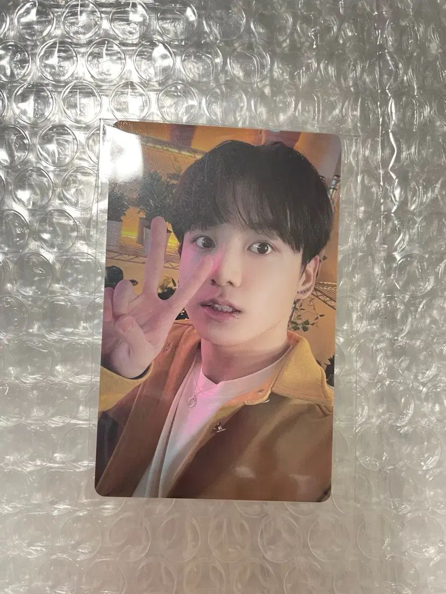 BTS PTD LIVE Weverse GLOBAL 購入特典 グク JK BTS PTD Global セット購入特典 ミニポストカード ジョングク JK