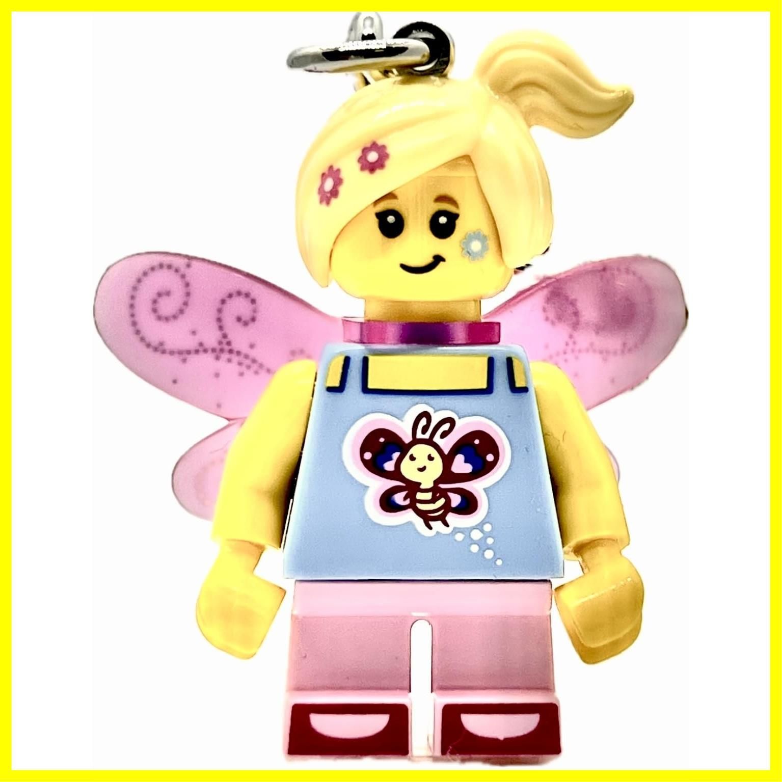 レゴ] LEGO］キーチェーン バタフライ ガール キーホルダー 妖精 女の子 853795 - メルカリ