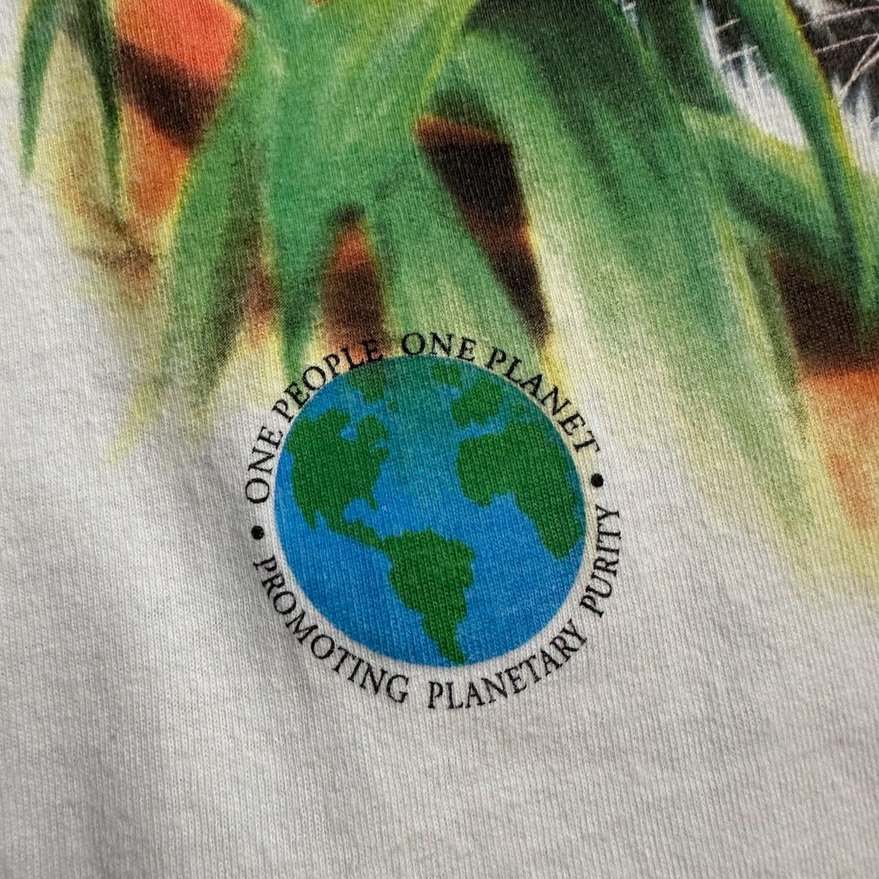 90s USA製 トラ アニマルTシャツ 白 - メルカリ