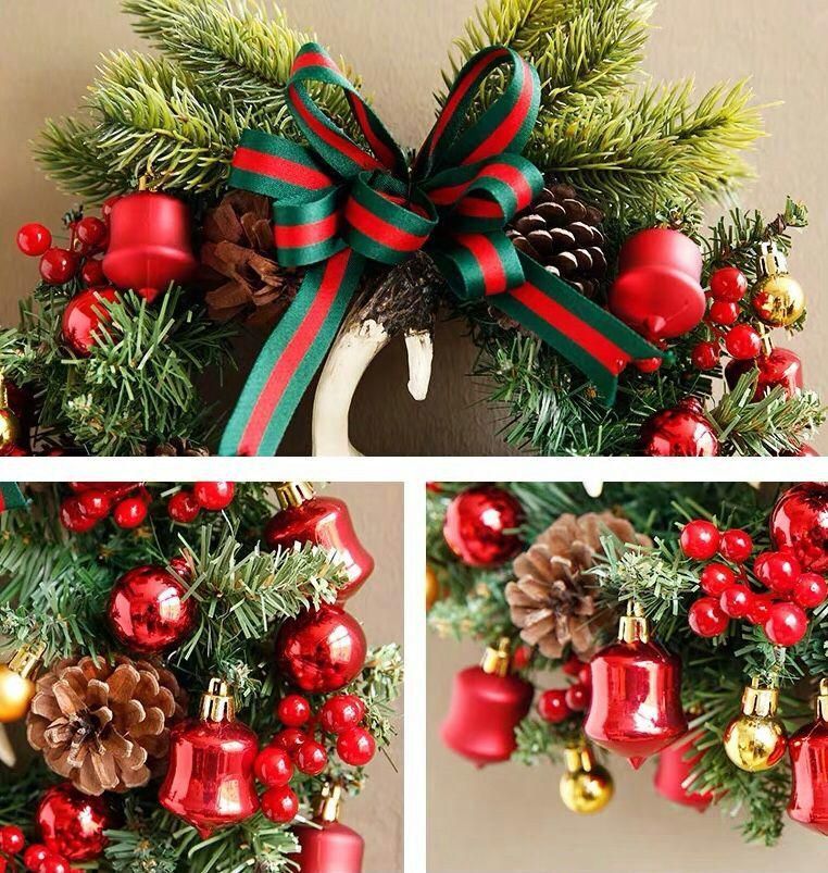 クリスマスリース ドア飾り クリスマスサークル