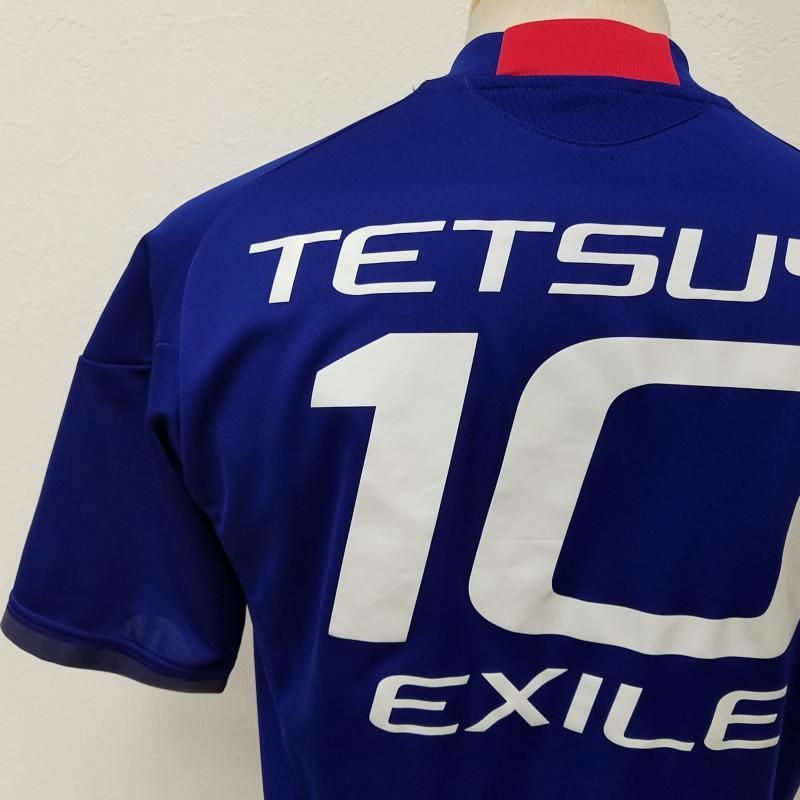 アディダス 日本代表 レプリカユニフォームEXILE 背番号10 TETSUYA ...