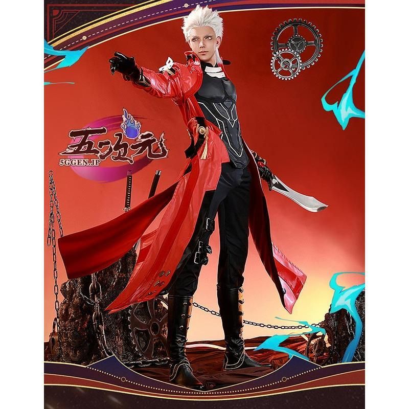 五次元 崩壊スターレイル コスプレ アーチャー ?? Archer FATEコラボ 衣装 ウィッグ 靴 追加可 ハロウィン