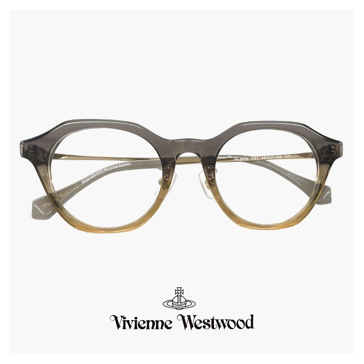 Vivienne Westwood/クラウンパント型/メガネフレーム/ガンメタ