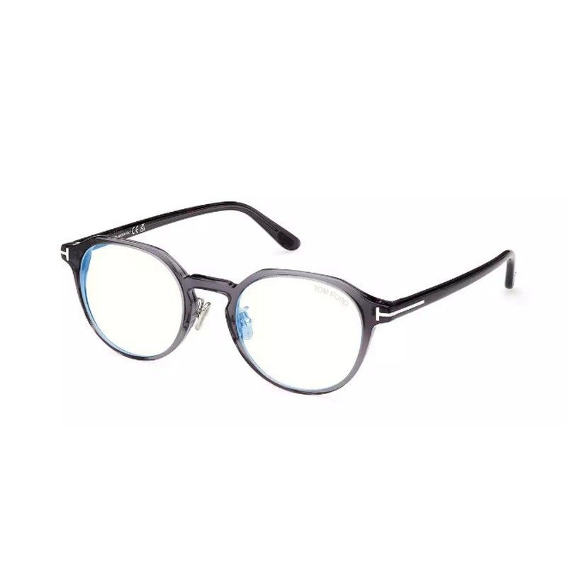 TOM FORD トムフォード TF5924-D-B 020 メガネフレーム グレー アジアンフィット BLUE BLOOCK FILTER