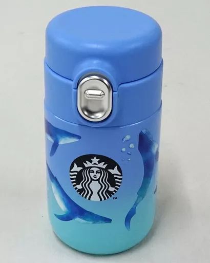 中古】マグカップ・湯のみ ステンレスプチボトルクジラ200ml 