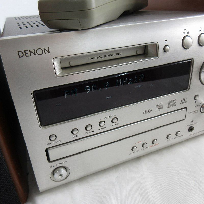 DENON　ミニコンポ　RCD-M40 スピーカー2台　リモコン付き DENON ミニコンポ RCD-M40 スピーカー2台 リモコン付き デノン